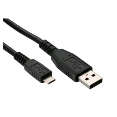 Hamlet Cavo da USB-A Maschio a Micro USB Maschio 1,5 m Nero