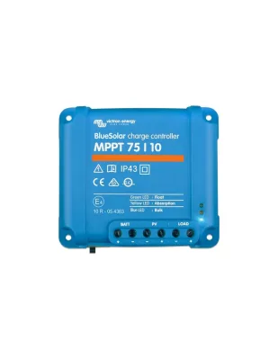 Regolatore di carica MPPT BlueSolar 75/10 75Voc 10A Victron Energy - SCC010010050R