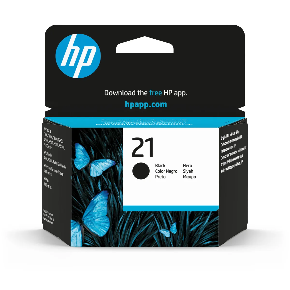 INK HP 21 C9351A K 140 PAG