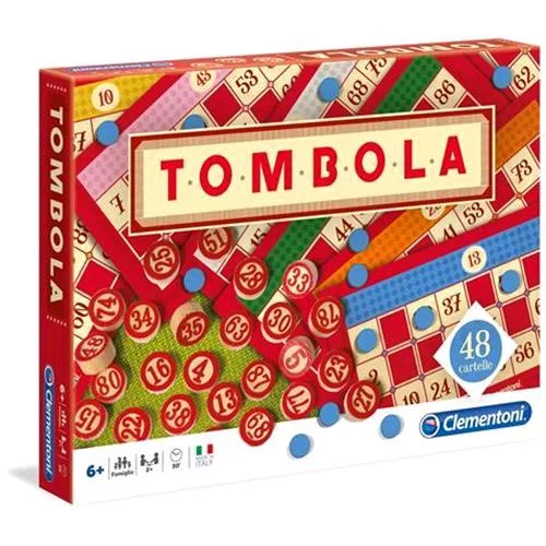 Clementoni Tombola Classica 48 Cartelle
