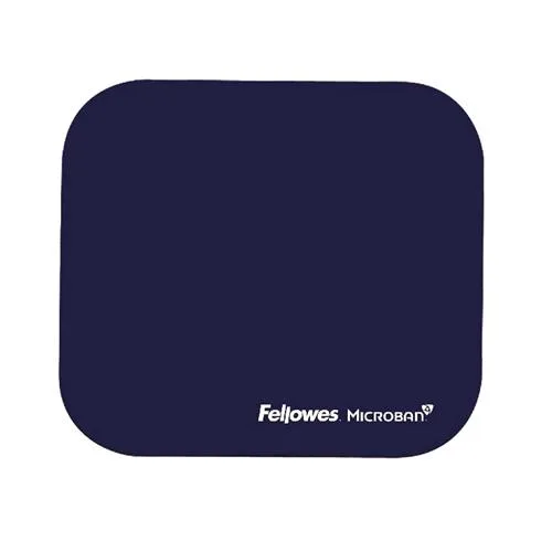 Fellowes Tappetino per Mouse Microban Blu Navy