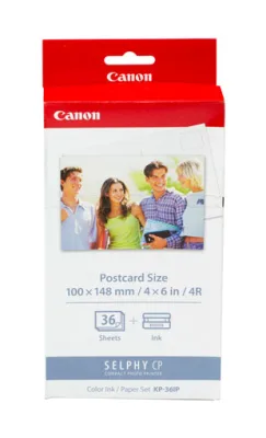 INK CANON KP36IP 10X15CM K KIT INK+CARTA FOTOGRAFICA (36FG)