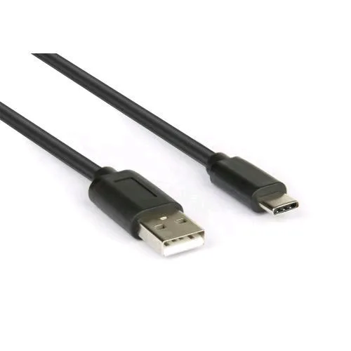 Hamlet Cavo da USB-C a USB a 2.0 Maschio/Maschio 1 m Nero