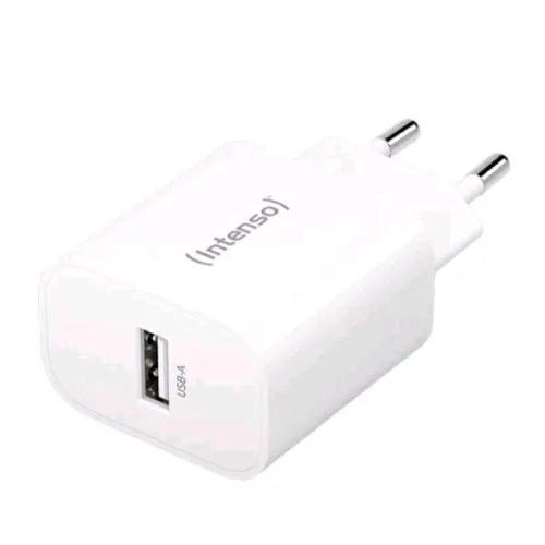 Intenso Power Adapter Caricabatterie da Rete USB-A 5 W Bianco
