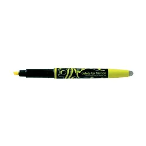 Pilot Frixion Light Evidenziatore con Punta a Scalpello 3.3mm Colore Giallo Conf. 12 Pz.