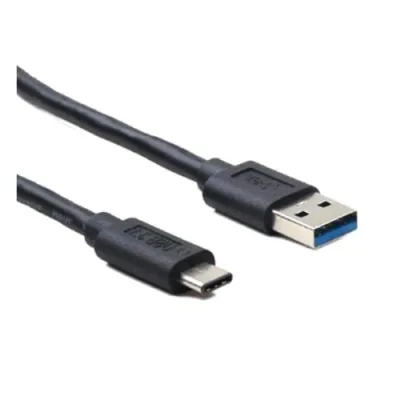 Hamlet Cavo da USB-C Maschio a USB-A 3.0 Maschio 1 m Nero