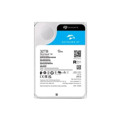 Seagate Skyhawk ai HDD 32TB Interno SATA 6GB/S 3.5" Buffer 512MB