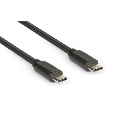 Hamlet Cavo Dati e Alimentazione da USB-C a USB-C 2.0 Maschio/Maschio PD 100W 1.5 m Black