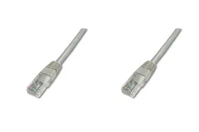 Digitus Cavo di Rete UTP Cat 5E 2 x M RJ-45 Non Schermato 3 m Nero