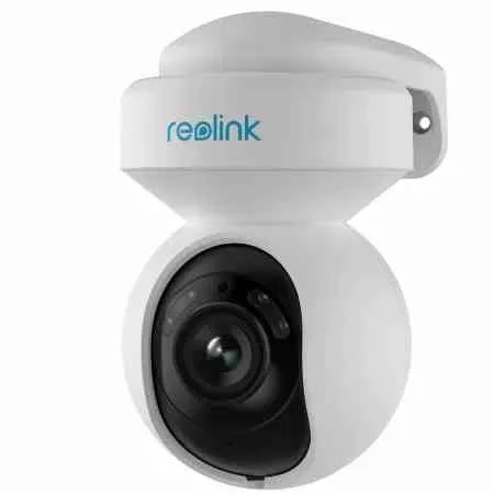 Reolink e Series E540 Telecamera di Sicurezza IP a Cupola Esterno/Interno Wi-Fi IP65 Giorno e Notte Zoom Otti 3X Bianco