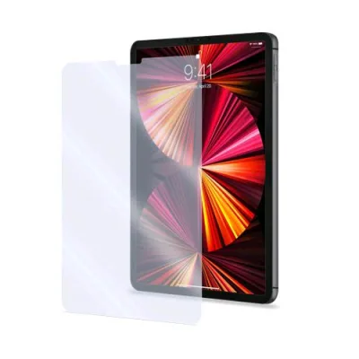 Celly Apple iPAD Pro 11 2018/ 2020/ 2021/ iPAD Air 4/ iPAD 10.9 2020 Proteggi Schermo in Vetro Temperato 9H Superficie Anti-Impronte Anti-Shock Anti-Graffio Trasparente