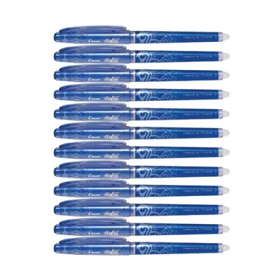 Pilot Frixion Point Penna a Sfera Cancellabile 0.5 mm Colore Blu Conf. 12 Pz.
