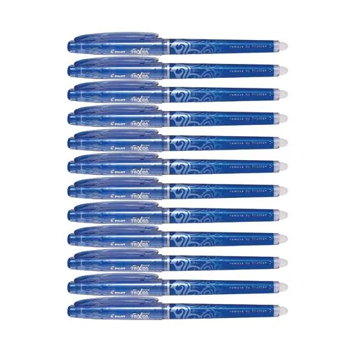 Pilot Frixion Point Penna a Sfera Cancellabile 0.5 mm Colore Blu Conf. 12 Pz.