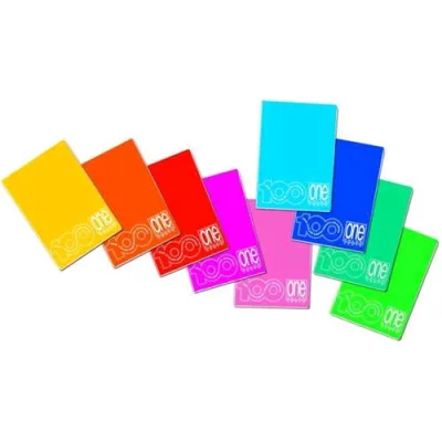 Blasetti Maxi One Color Quaderno A4 100g Righe 1RC 19 Fogli Conf 10 Pz.