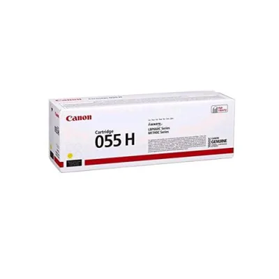 Canon 055H Toner Originale Alta Capacita' 5.900 Pag Colore Giallo