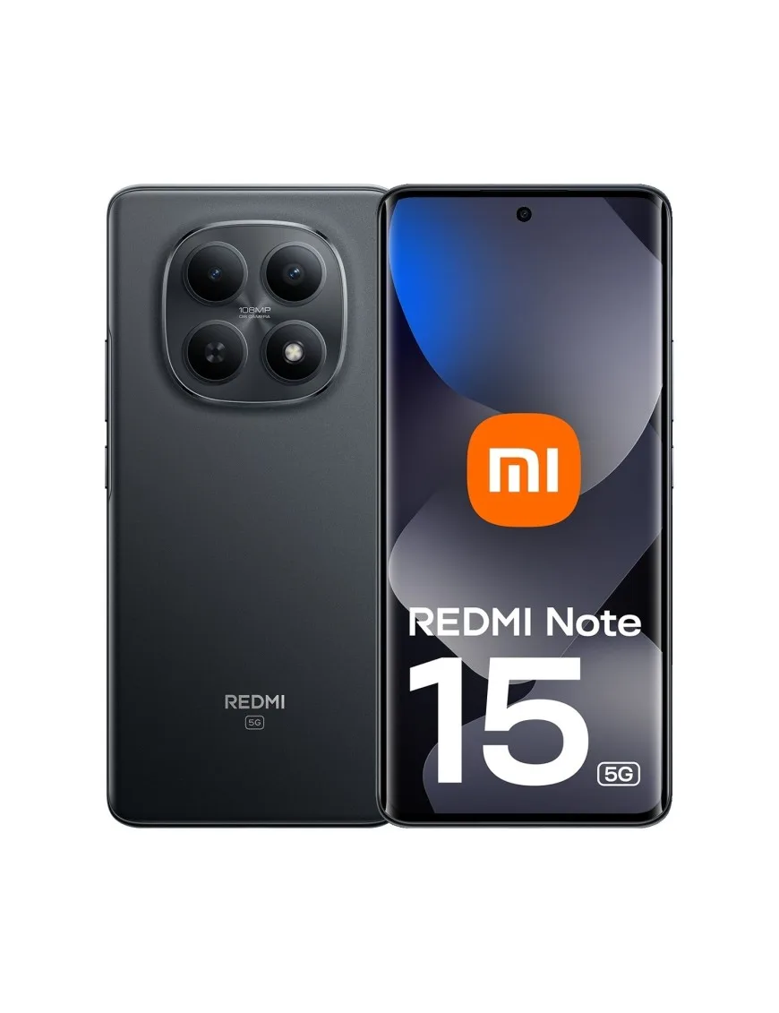 SM XIAOMI REDMI NOTE 15 DS ITA 5G 6,77 6+128GB MIDNIGHT BLACK