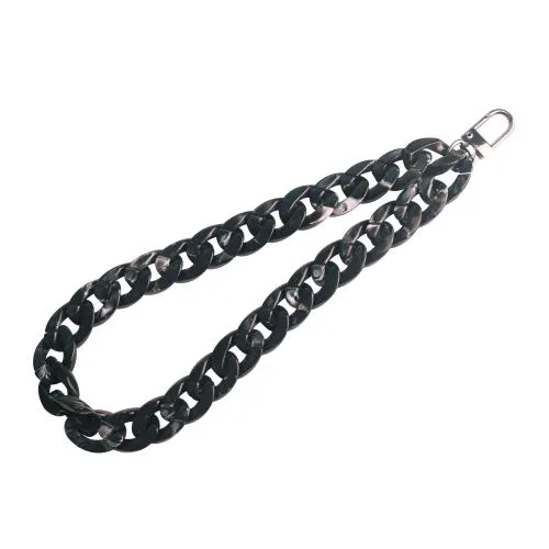 Celly Jewel Chain Catena da Polso per Smartphone Compatibile con Tutti I Telefoni Evita Cadute Accidentali Legando il Laccio al Polso Marble Black