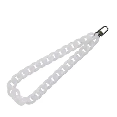 Celly Jewel Chain Catena da Polso per Smartphone Compatibile con Tutti I Telefoni Evita Cadute Accidentali Legando il Laccio al Polso Marble White
