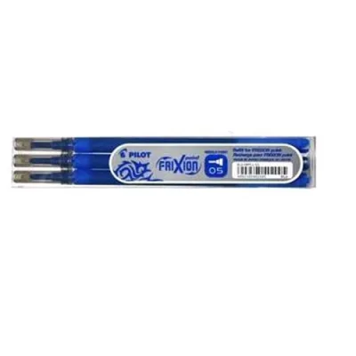 Pilot Frixion Point Refill Blu Punta Ad Ago 0.50 mm Conf 3 Pz.