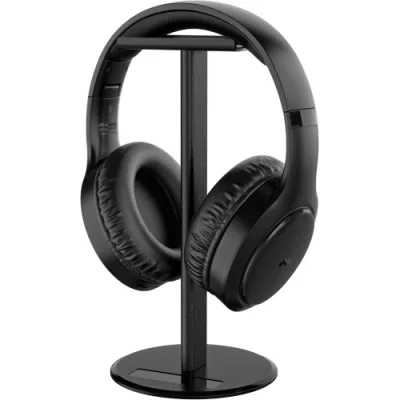 Meliconi Flash Evo Cuffie TV Wireless Bluetooth con 20HR di Autonomia Utilizzabili Anche con Cavo Audio di 3 m Incluso