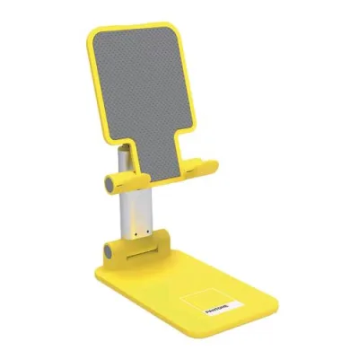 Pantone Supporto da Tavolo per Smartphone e Tablet fino a 10.5" Bianco Giallo