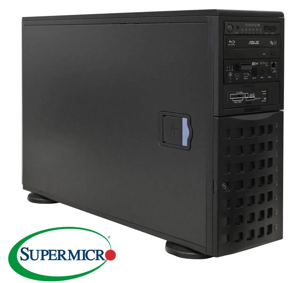 SERVER SPM CTO W3465X 64GB 3,8TB X13SWA CSE-745BAC-R1K23B TWR 1230W