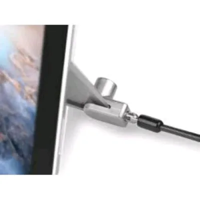 Hamlet Cavo di Sicurezza in Acciaio Rinforzato per Microsoft Surface Pro con Lucchetto Cavo Rivestito con Guaina Speciale Antigraffio 2 m