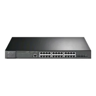 Tp-Link TL-TL-SG3428XMP Switch Gestito 24 x 10/100/1000 (POE+) + 4 x 10 Gigabit SFP+ POE+ (384 W)