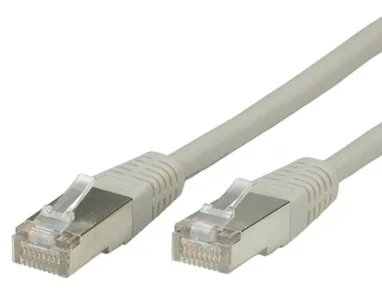 CAVO RETE S/FTP CAT.6 2MT GRIGIO DOPPIA SCHERMATURA