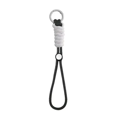 Celly Jewelnylbk Lacet Catena da Polso per Smartphone Uni Nylon Black White