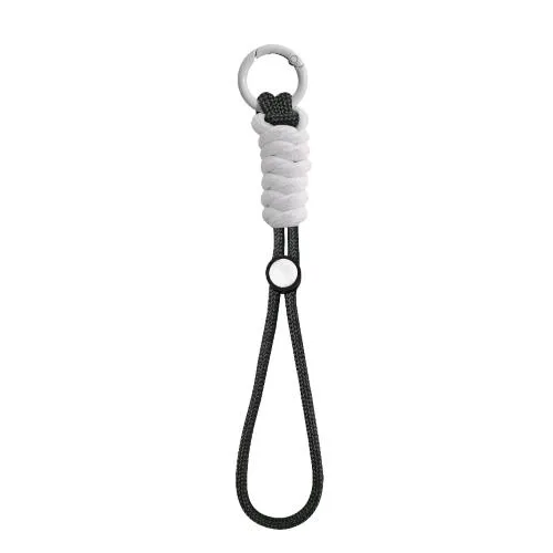 Celly Jewelnylbk Lacet Catena da Polso per Smartphone Uni Nylon Black White