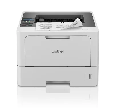 Brother HL-L5210DW Stampante Laser B/N A4 Wi-Fi Duplex Cassetto Carta 250 Fogli 256MB USB LAN 48PPM Toner Incluso 3.000 Pagine