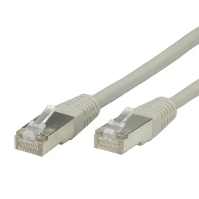 CAVO RETE S/FTP CAT.6 3MT GRIGIO DOPPIA SCHERMATURA