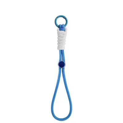 Celly Jewelnyllb Lacet Catena da Polso per Smartphone Uni Nylon Lightblue