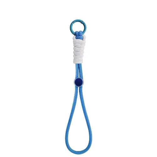 Celly Jewelnyllb Lacet Catena da Polso per Smartphone Uni Nylon Lightblue