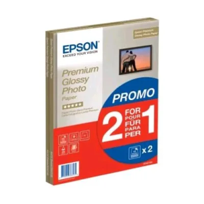 Epson 2X1 Carta Fotografica Lucida 255 g A4 Conf 30 Pz.