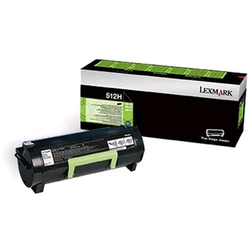 Lexmark 512H Toner Nero per MS312-MS415 MFP 5.000 PG
