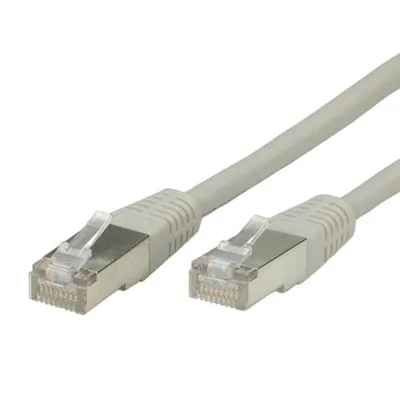 CAVO RETE S/FTP CAT.6 5MT GRIGIO DOPPIA SCHERMATURA