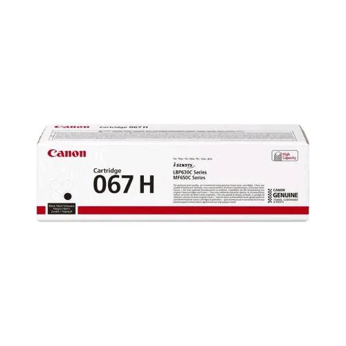 Canon 067 H Toner Nero Alta Capacita' per LBP631CW LBP633CDW MF657CDW MF655CDW MF651CW