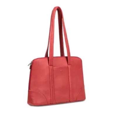 Rivacase Borsa Notebook fino a 14" in Poliestere e Poliuretano Rossa
