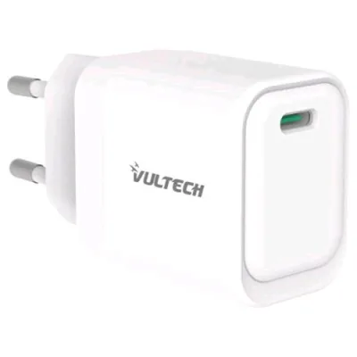 Vultech Caricabatterie da Rete Gan 45 W 1 x USB-C Bianco