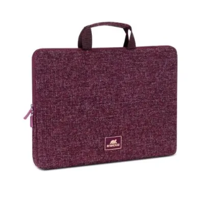 Rivacase Borsa per MacBook Air 13" in Poliestere 2 Scomparti Rosso
