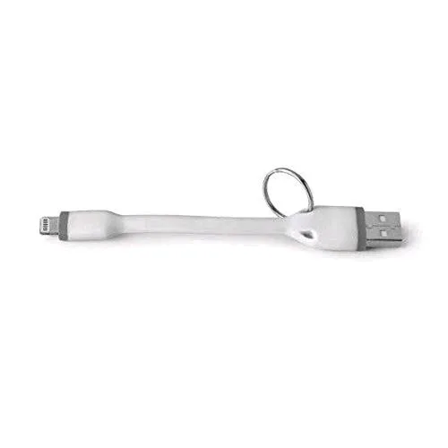 Celly Key Lighting Cable Cavo Dati USB per Apple iPHONE iPAD iPOD con Anello 12 cm Colore Bianco