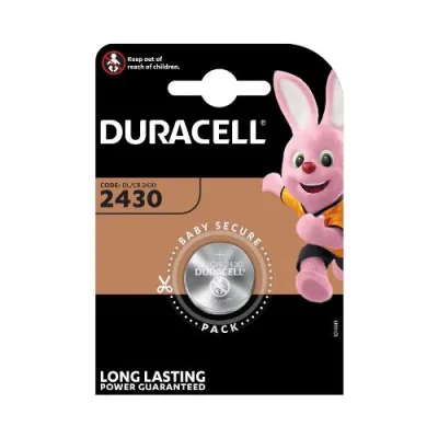 Duracell DL2430/CR2430 Batteria al Litio a Bottone 3V
