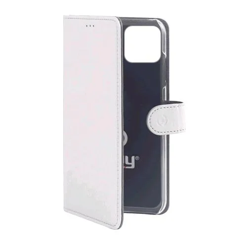 Celly Apple iPHONE 11 Pro Custodia a Portafoglio Similpelle Flap Magnetico Bianco