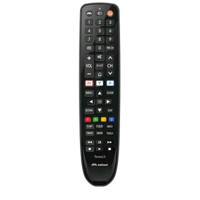 Meliconi Gumbody Personal 1+ Telecomando Sostitutivo per TV Samsung Pronto All'uso Corpo in Gomma Antishockcon Tutte le Funzioni Originali