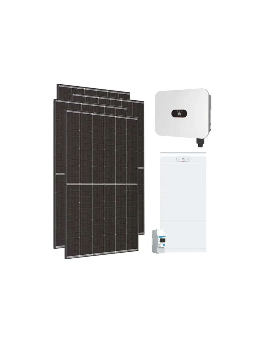 Kit fotovoltaico monofase 5400W inverter 5kW LB0 Huawei batteria al litio 21kWh LUNA2000