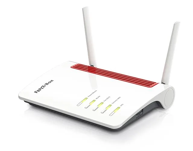 Avm Fritz! Box 6850 LTE Router Modem Wireless Gigabit Ethernet Dual Band 4G 4XPORTE LAN 1XPORTA USB3.0 Bianco