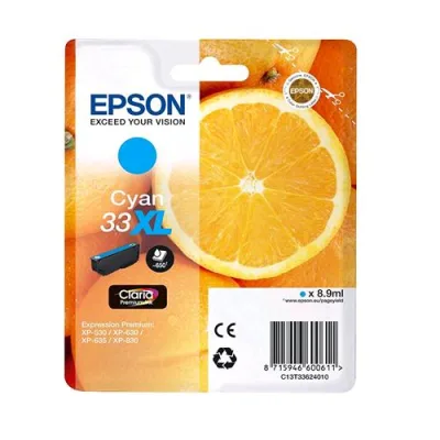 Epson 33 XL Cartuccia Inkjet Ciano