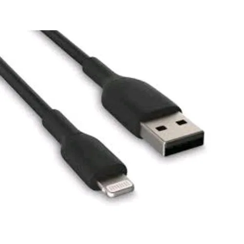 Hamlet Cavo USB-A a Lightning 8 Pin Maschio/,Maschio 2 m Nero